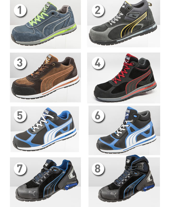 Votez pour les chaussures de sécurité PUMA Safety shoes de la future collection