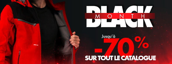Black Month : jusqu'à -70% sur tout le catalogue