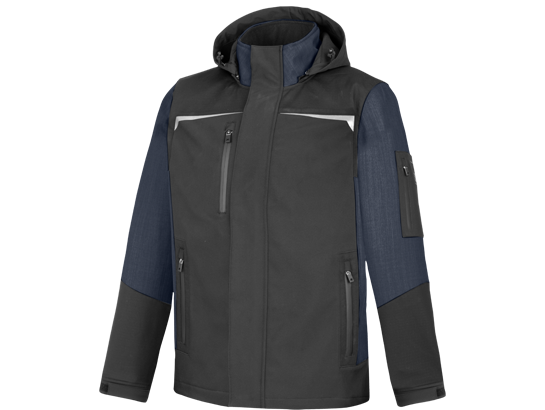 Softshelljacke Temper dunkelblau
