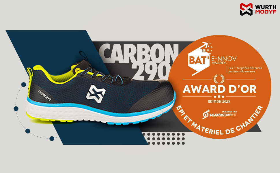 Basket de sécurité Carbon290 Würth MODYF : récompensée Award d'or aux BAT'E-NNOV AWARDS 2023