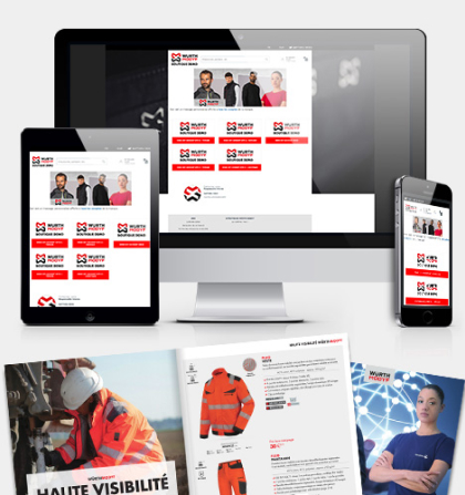 Boutique web et catalogues sur-mesure
