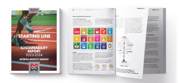 W&uuml;rth MODYF &ndash; Report sostenibilit&agrave; 2023/2024