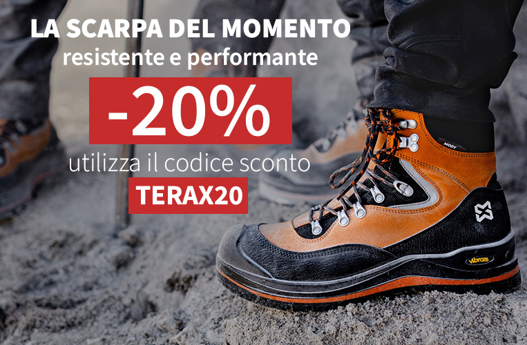 Scarpa da lavoro Terax 20% di sconto