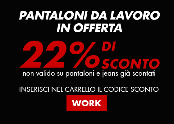 22% Pantaloni da lavoro