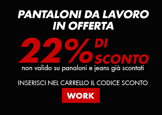 22% Pantaloni da lavoro
