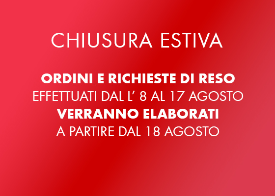 Chiusura estiva