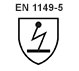 Pictograma norma em 1149-5
