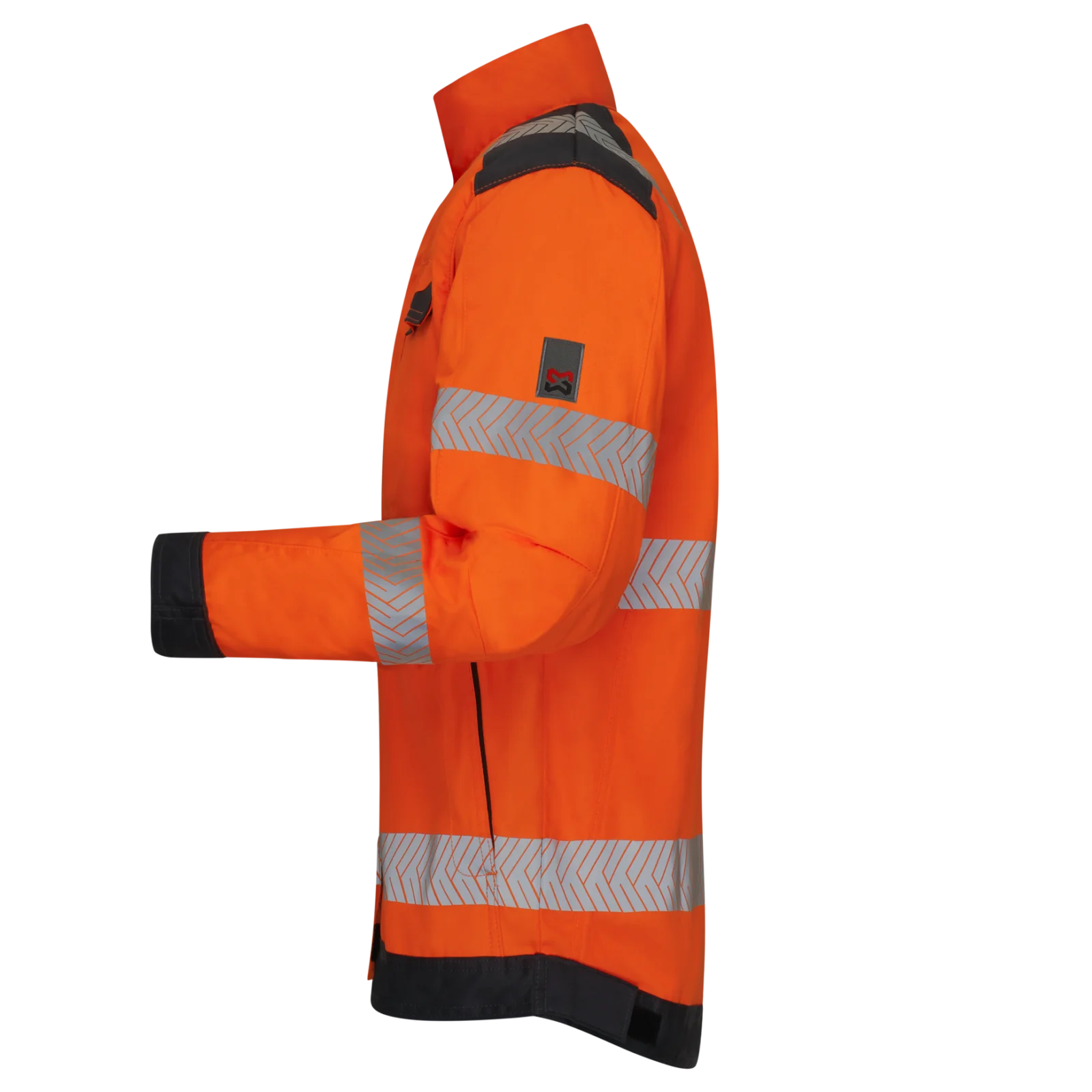 Veste Équitation Hi-Vis Orange Camée Equine - Imperméable Et Adulte