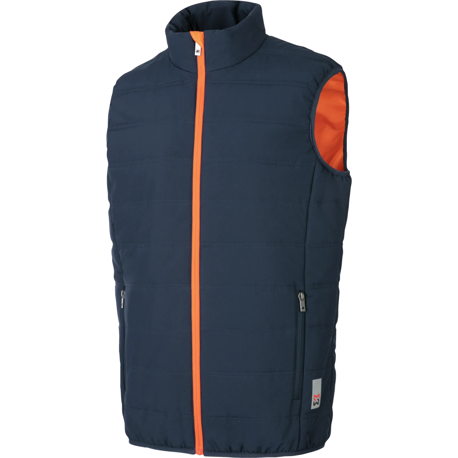 Pull-gilet Déstructuré Noir Brodé Orange La Mode Est À Vous Taille T1 - Occasion Très Bon état