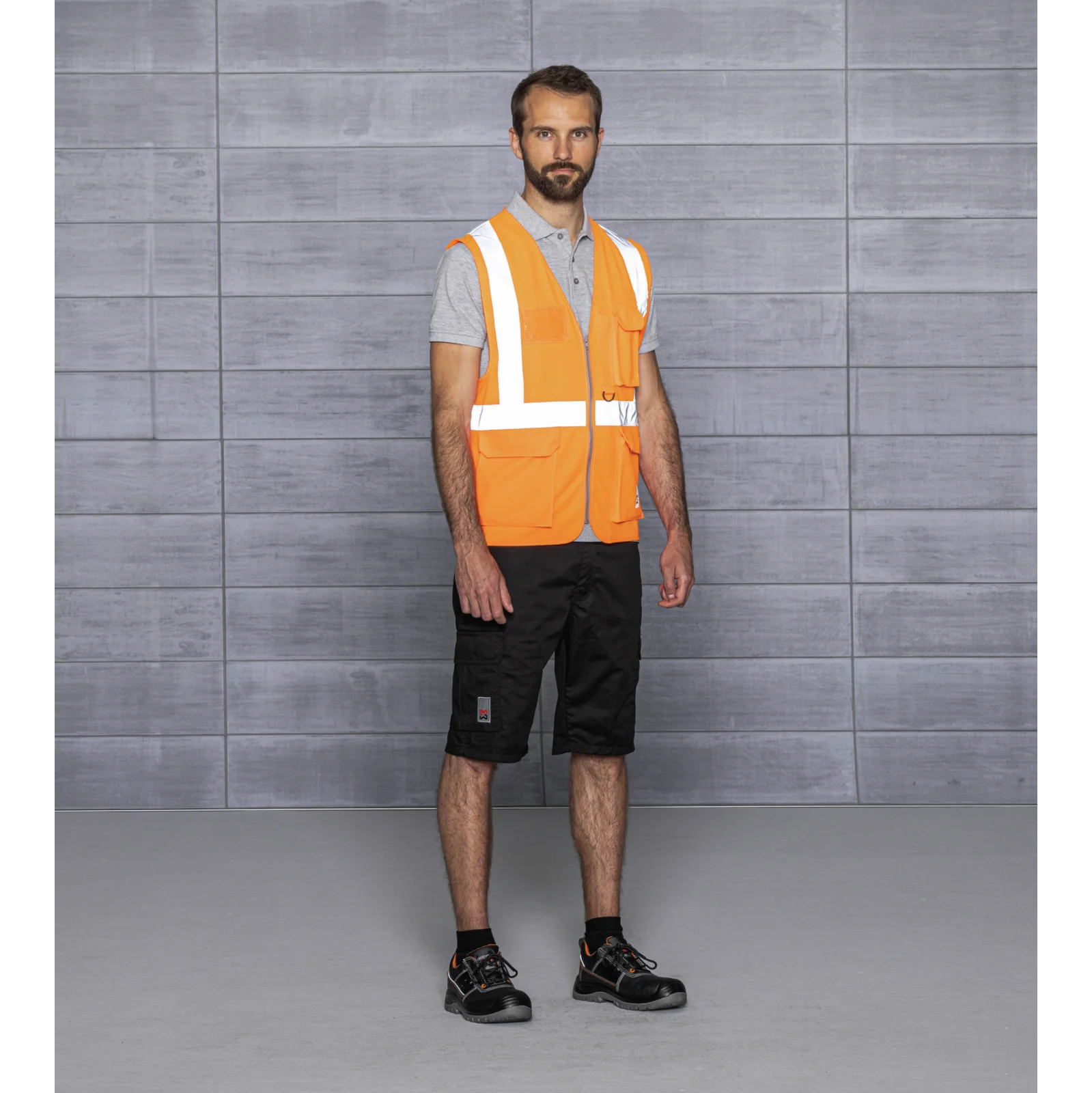 Parka De Travail Würth MODYF Haute-visibilité LUMEN Orange/marine