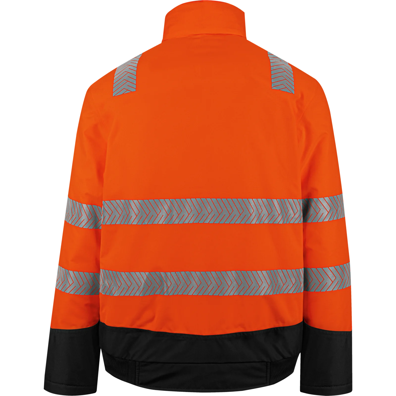 Bomber De Travail Haute Visibilité Orange Würth MODYF - Imperméable, Capuche Amovible - Normes EN