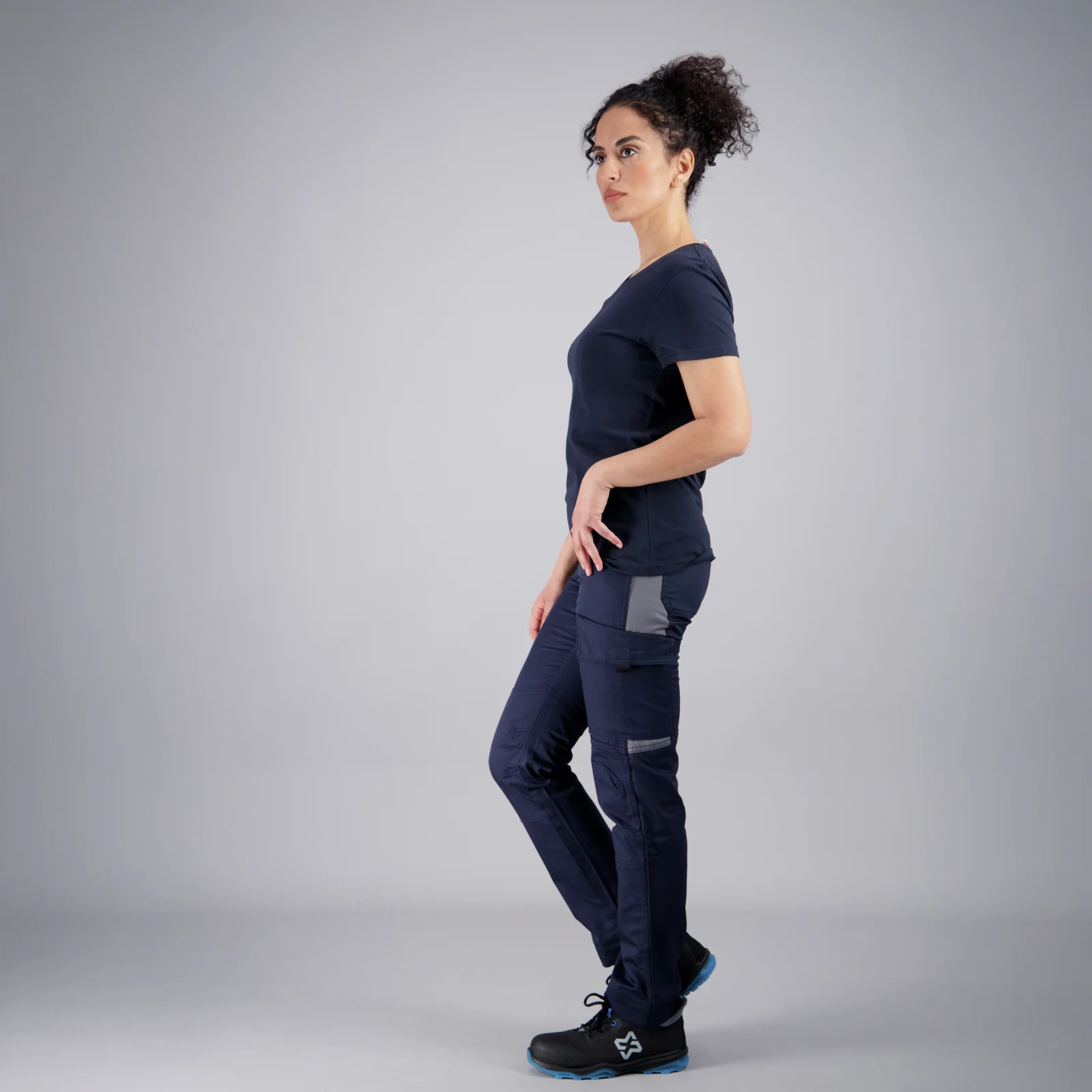 Pantalon Star CP 250 Marine Pantalon De Travail Femme Würth MODYF Star CP 250 - Marine, 6 Poches, Coupe Ergonomique Wurth Pantalon De Travail