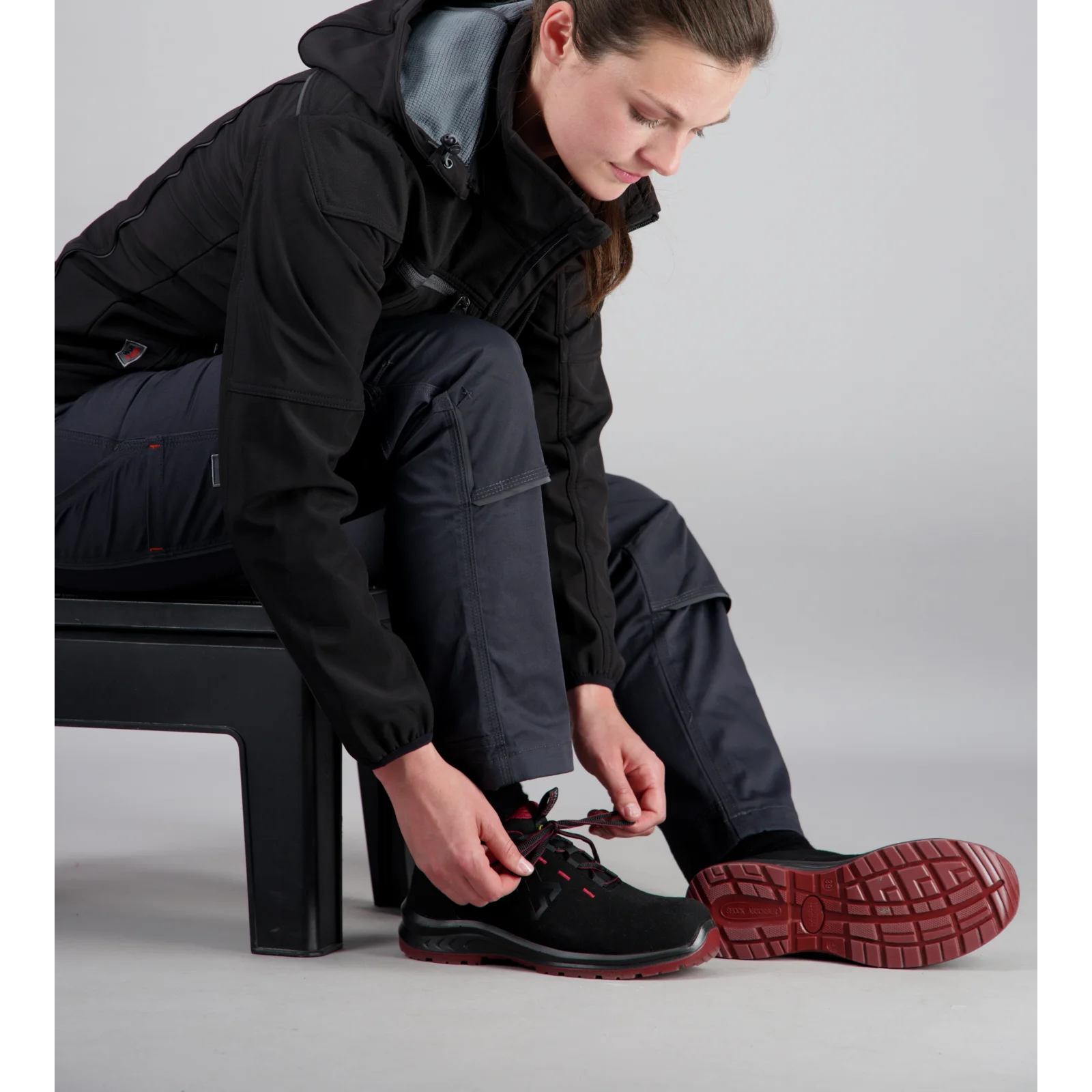 Chaussures De Sécurité Montantes Würth MODYF Cruise Lady S3S Bordeaux - Femme