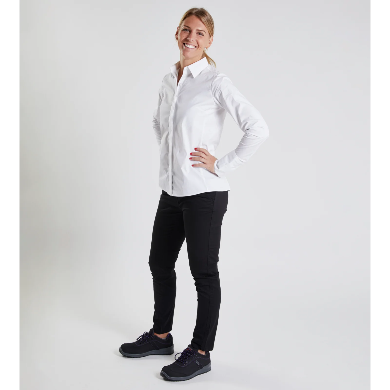 Chemise Femme Blanche Lucky Brand – Taille M, Neuve Avec étiquette – Coupe Classique Manches Longues