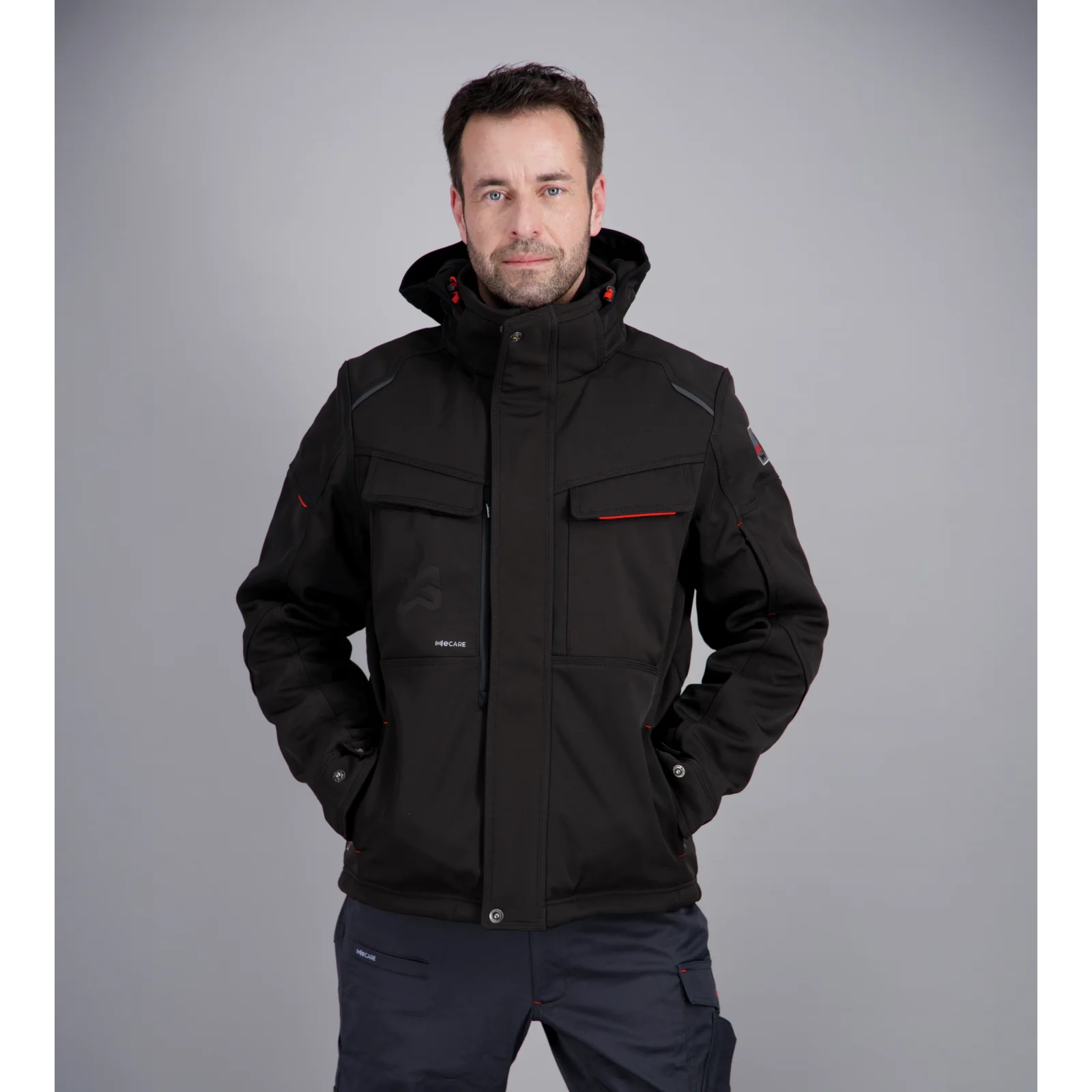 Veste Softshell de travail homme matelassée Scorpius noire | Würth
