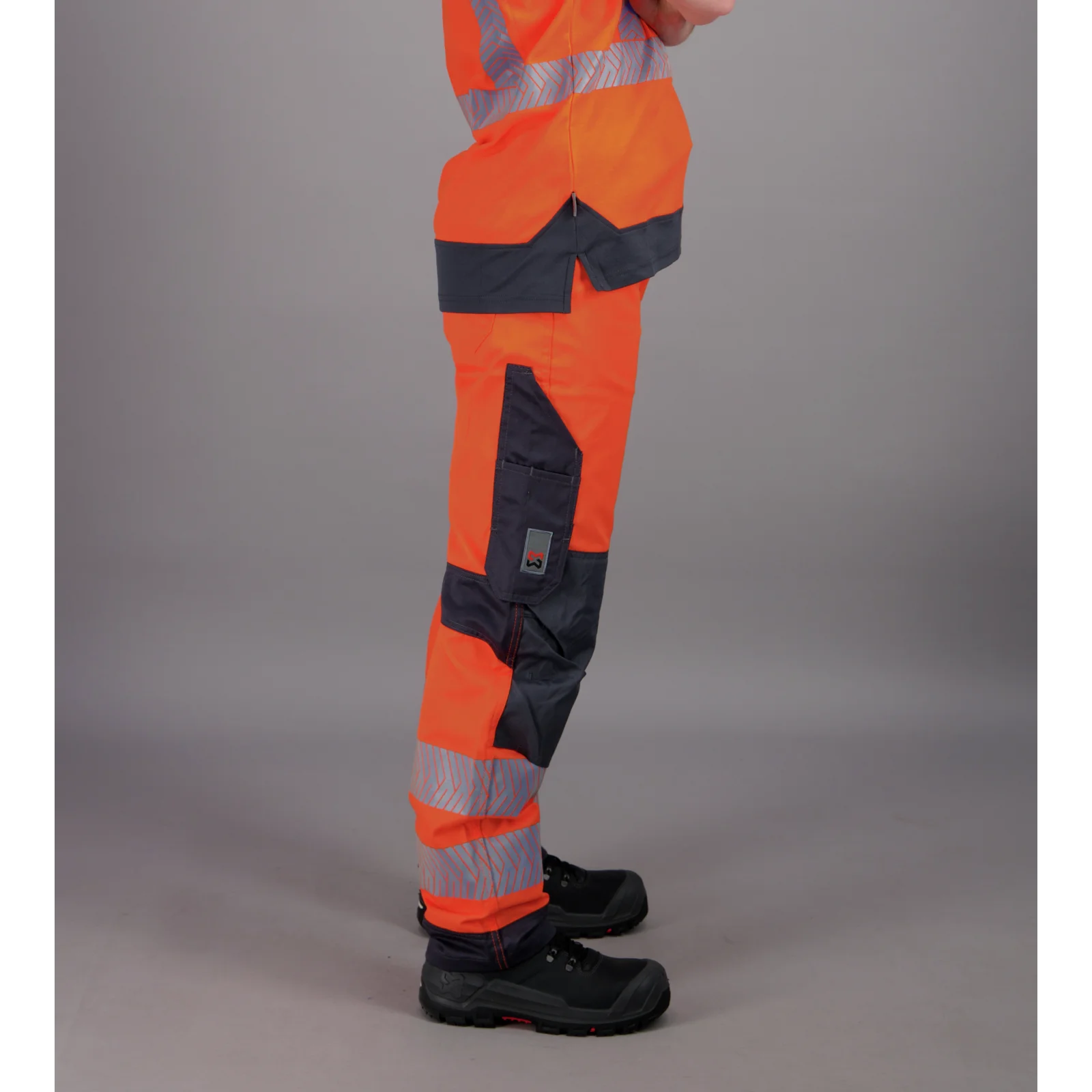 Combinaison De Travail Haute Visibilité Würth MODYF - Fluorange/anthracite, Poches Multiples, Bandes Réfléchissantes - Classe 3 EN ISO 20471