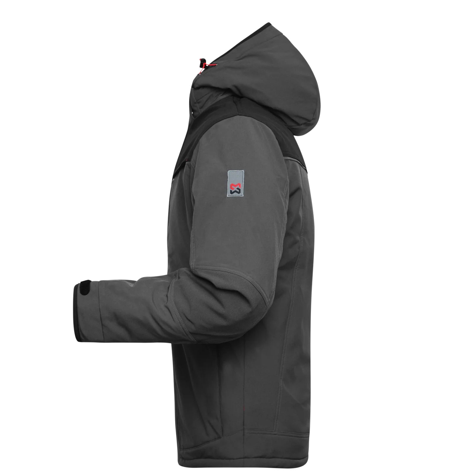 Parka De Travail Stretch X Anthracite Würth MODYF - Softshell Matelassée, Hydrofuge Et Respirante