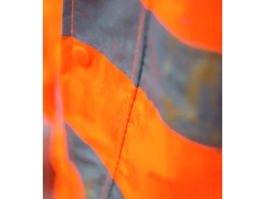 Veste De Pluie MUSTO Femme Taille UK 12 - Orange, Polyester Imperméable, Sans Capuche
