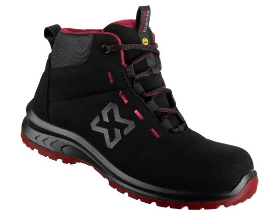 Chaussures De Sécurité Montantes Würth MODYF Cruise Lady S3S Bordeaux - Pour Femmes Professionnelles