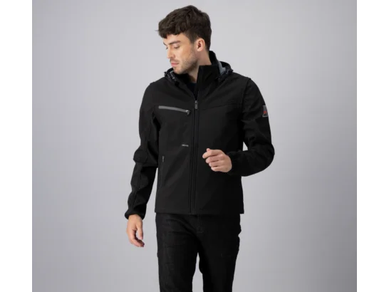 Veste Softshell Fonctionnelle Gaastra Noire Taille XL - Occasion Très Bon état, Modèle TOP 619