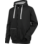 Sweat de travail zippé Hoody Street Style Noir