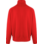 Sweat de travail zippé Job+ Rouge