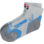 Chaussettes de travail été Würth MODYF grises/bleues