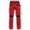 Pantalon de travail Cetus Würth MODYF rouge/anthracite