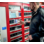 Veste de travail Cetus Würth MODYF anthracite/grise