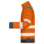 Parka de travail haute-visibilité orange fluo Würth MODYF