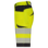 Bermuda de travail haute-visibilité fluo jaune/anthracite Würth MODYF