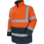Parka de travail Würth MODYF haute-visibilité orange/marine