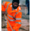 Veste de pluie haute visibilité EN 20471 3.2 et EN 343 3.1 Würth MODYF orange