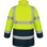 Parka de travail Würth MODYF haute-visibilité jaune/marine