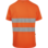 Tee-shirt de travail microporeux Würth MODYF haute-visibilité orange