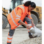 Parka de travail haute-visibilité orange fluo 4 en 1 Würth MODYF