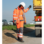 Parka de travail haute-visibilité orange fluo 4 en 1 Würth MODYF