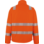 Parka de travail haute-visibilité orange fluo 4 en 1 Würth MODYF