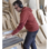 Sweat de travail Fusion Würth MODYF rouge brique