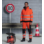 Parka de travail haute-visibilité orange fluo Würth MODYF