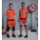 Polo de travail haute-visibilité orange fluo Würth MODYF