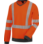 Tee-shirt de travail manches longues haute-visibilité orange fluo Würth MODYF