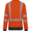 Tee-shirt de travail manches longues haute-visibilité orange fluo Würth MODYF