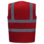Gilet de travail Retro rouge