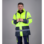 Parka de travail LUMEN 4 en 1 Jaune
