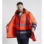Parka de travail LUMEN 4 en 1 Rouge/Marine