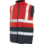 Parka de travail LUMEN 4 en 1 Rouge/Marine