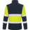 Polaire haute visibilité FLUO ONE jaune/marine