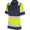 Polo haute visibilité femme FLUO ONE jaune/marine