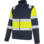 Sweat zippé haute visibilité FLUO ONE jaune/marine